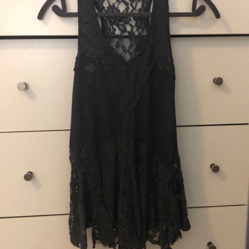 Eyeshadow lace tank top!